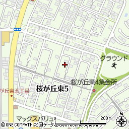 岡山県赤磐市桜が丘東5丁目5-94周辺の地図