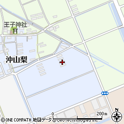 静岡県袋井市沖山梨307周辺の地図