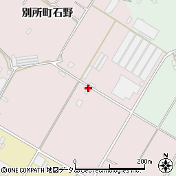 兵庫県三木市別所町石野1418周辺の地図