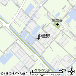愛知県西尾市一色町生田周辺の地図