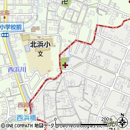 大塩大乗寺公園周辺の地図