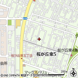 岡山県赤磐市桜が丘東5丁目5-254周辺の地図