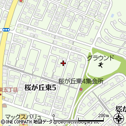 岡山県赤磐市桜が丘東5丁目5-68周辺の地図