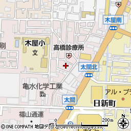 大阪府寝屋川市豊里町13周辺の地図