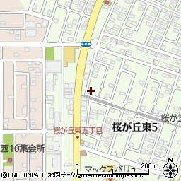 岡山県赤磐市桜が丘東5丁目5-228周辺の地図