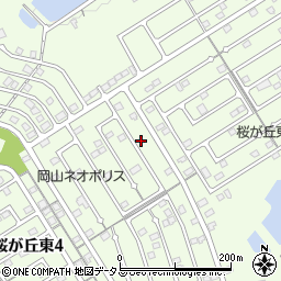 岡山県赤磐市桜が丘東4丁目4-414周辺の地図
