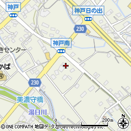 静岡県榛原郡吉田町神戸2406周辺の地図