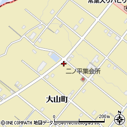 静岡県浜松市中央区大山町3847周辺の地図