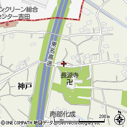 静岡県榛原郡吉田町神戸3595周辺の地図