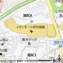 ダイソーイオンモール伊丹昆陽店周辺の地図