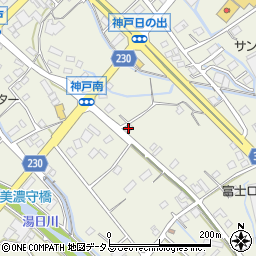 静岡県榛原郡吉田町神戸2402周辺の地図