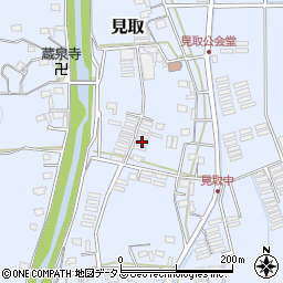 静岡県袋井市見取650-3周辺の地図