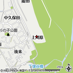 京都府相楽郡精華町菱田上川原周辺の地図