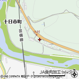 広島県三次市十日市町3842周辺の地図