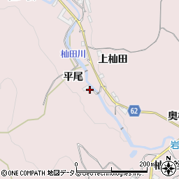 京都府相楽郡和束町杣田平尾周辺の地図