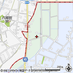 静岡県浜松市中央区笠井上町45周辺の地図
