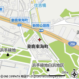 兵庫県姫路市飾磨区妻鹿東海町53周辺の地図