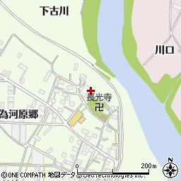 愛知県豊橋市大村町北川原周辺の地図
