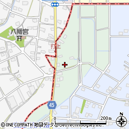 静岡県浜松市中央区笠井上町47周辺の地図