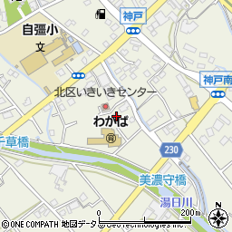 静岡県榛原郡吉田町神戸2116周辺の地図