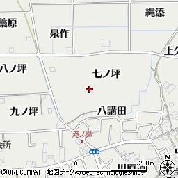 京都府相楽郡精華町菱田周辺の地図