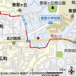 ヤマザキハイツ周辺の地図