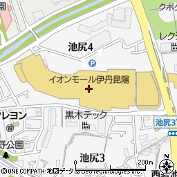 リンガーハットイオンモール伊丹昆陽店周辺の地図