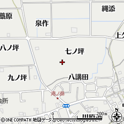 京都府精華町（相楽郡）菱田周辺の地図