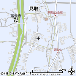 静岡県袋井市見取650周辺の地図