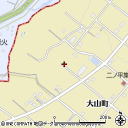 静岡県浜松市中央区大山町3382周辺の地図