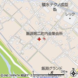 静岡県焼津市飯淵974-3周辺の地図