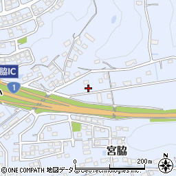 静岡県掛川市宮脇895-2周辺の地図