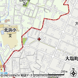 兵庫県姫路市大塩町978周辺の地図