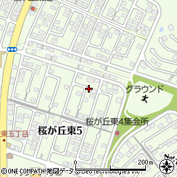 岡山県赤磐市桜が丘東5丁目5-65周辺の地図