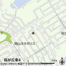 岡山県赤磐市桜が丘東4丁目4-430周辺の地図
