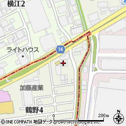 カリツー株式会社　大阪営業所周辺の地図