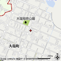 兵庫県姫路市大塩町402周辺の地図