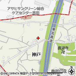 静岡県榛原郡吉田町神戸3339周辺の地図
