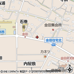愛知県豊橋市石巻町下屋敷38周辺の地図
