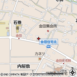 愛知県豊橋市石巻町下屋敷31周辺の地図