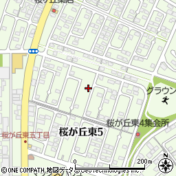 岡山県赤磐市桜が丘東5丁目5-124周辺の地図