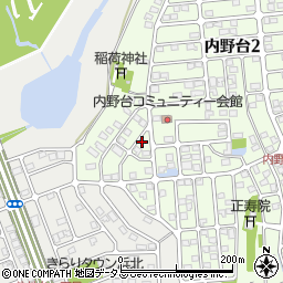 静岡県浜松市浜名区内野台2丁目35周辺の地図