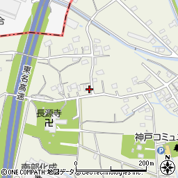 静岡県榛原郡吉田町神戸3611周辺の地図