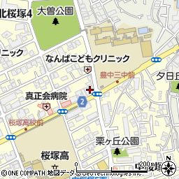 ＥＮＥＯＳ　Ｄｒ．Ｄｒｉｖｅセルフ豊中桜塚店周辺の地図