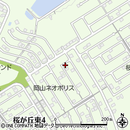 岡山県赤磐市桜が丘東4丁目4-433周辺の地図