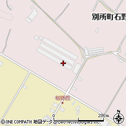 兵庫県三木市別所町石野1500周辺の地図