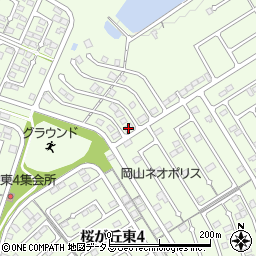 岡山県赤磐市桜が丘東4丁目4-652周辺の地図