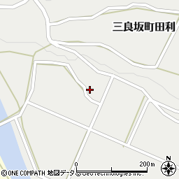 広島県三次市三良坂町田利360周辺の地図