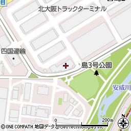 久留米運送株式会社北大阪支店周辺の地図