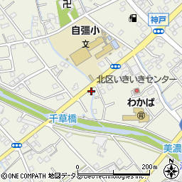静岡県榛原郡吉田町神戸2085周辺の地図